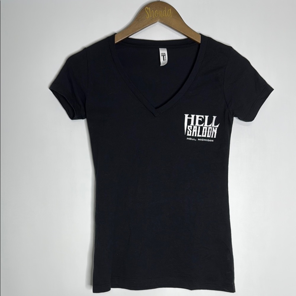 Black Hell Saloon logo T-Shirt